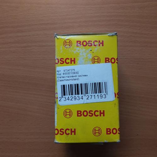 Клапан паливної системи 87347275, Bosch